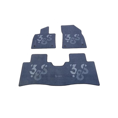 Отличный Geely Zeekr 001 Advanced Flocking Foot Mat Передний размер 67x42 см Задний размер 42x37.5 см