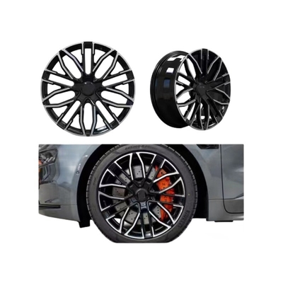 Стандартный размер ZEEKR 001 009 Колесо 19&quot; 20&quot; 21&quot; 22&quot; Одно покрытие Черные кованые автозапчасти