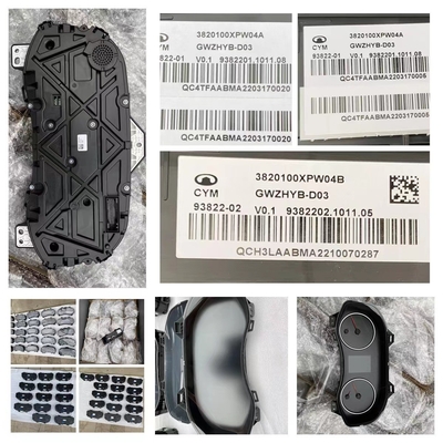 OEM 3820101XPW13A Автомобильный инструментальный кластер сборки для Большой стены пушки внедорожный выпуск