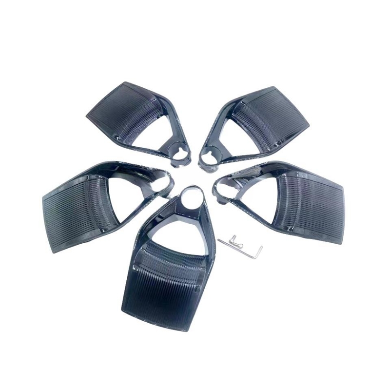 Byd Han 19 дюймовый DMI Hubcap Декоративная плита Алюминиевая сплав Стальная кольцевая колёсная крышка Черная